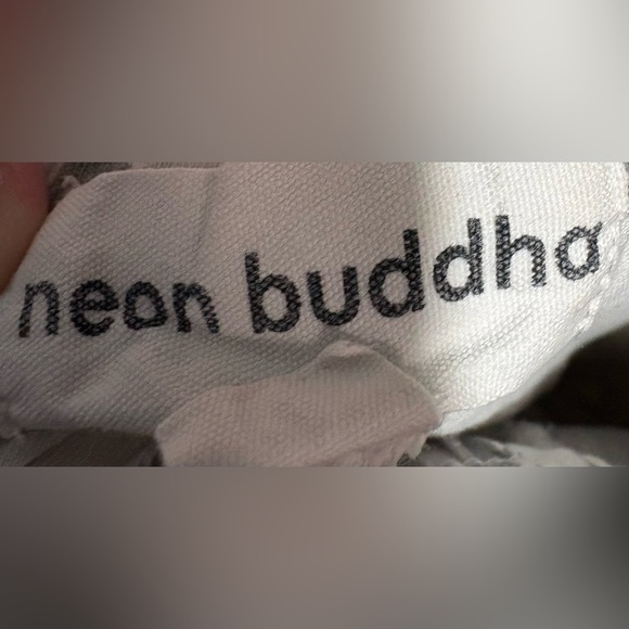 Neon Buddha Gray Zebra Print Joggers - Picture 5 of 5